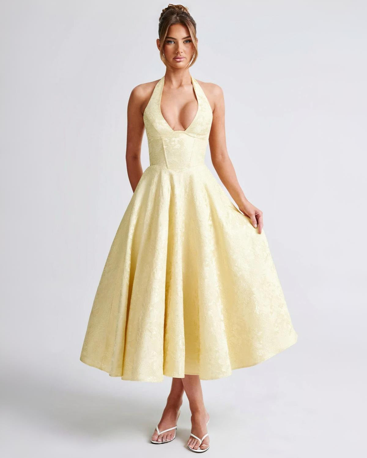 Celina - Midi Klänning