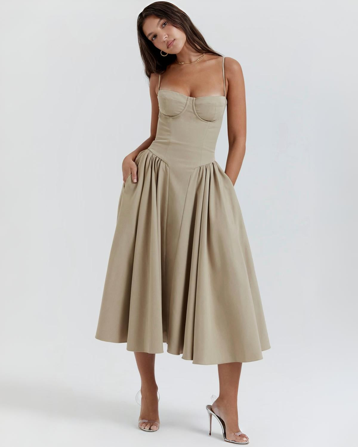 Hedda - Midi Klänning