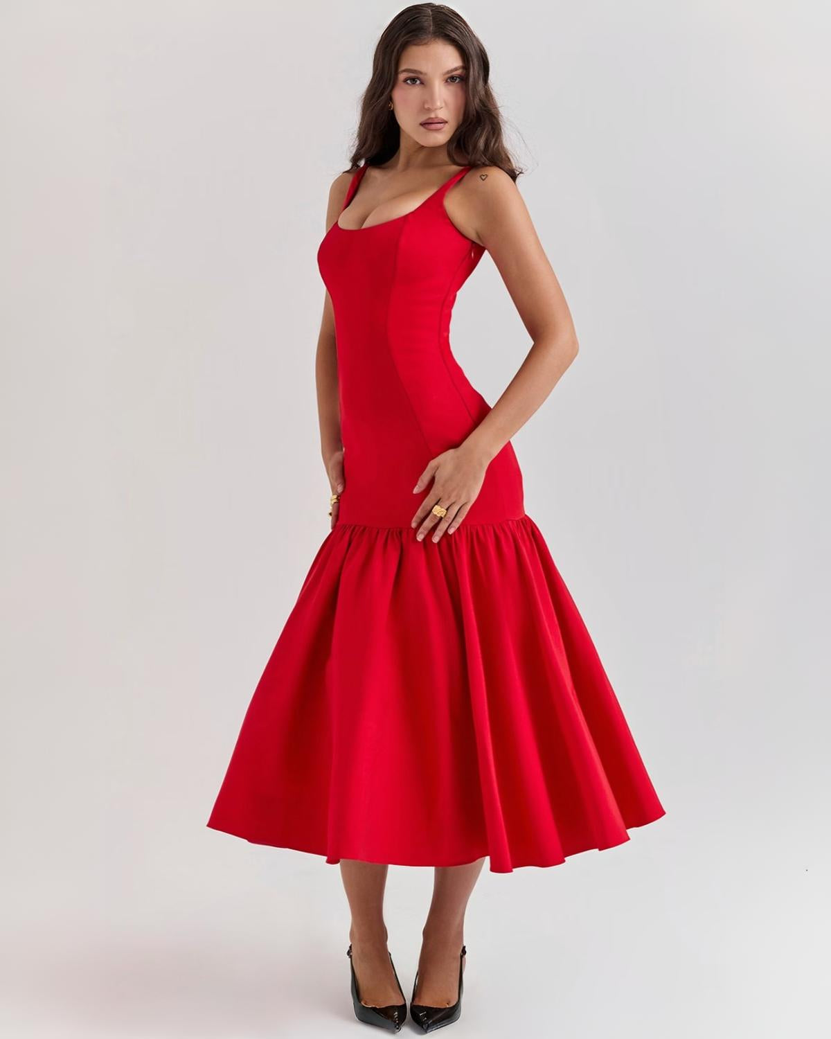 Juni - Midi Klänning