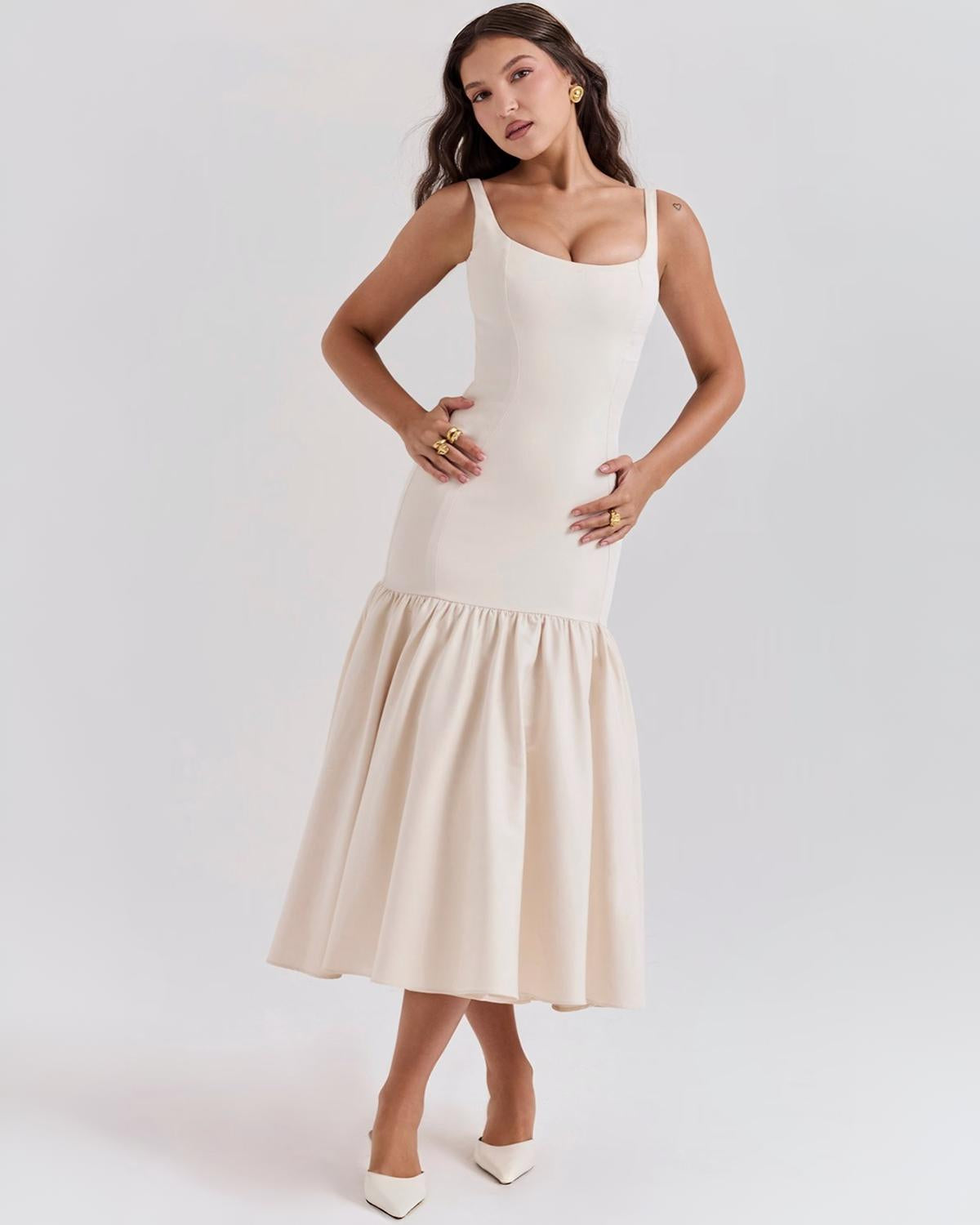 Juni - Midi Klänning