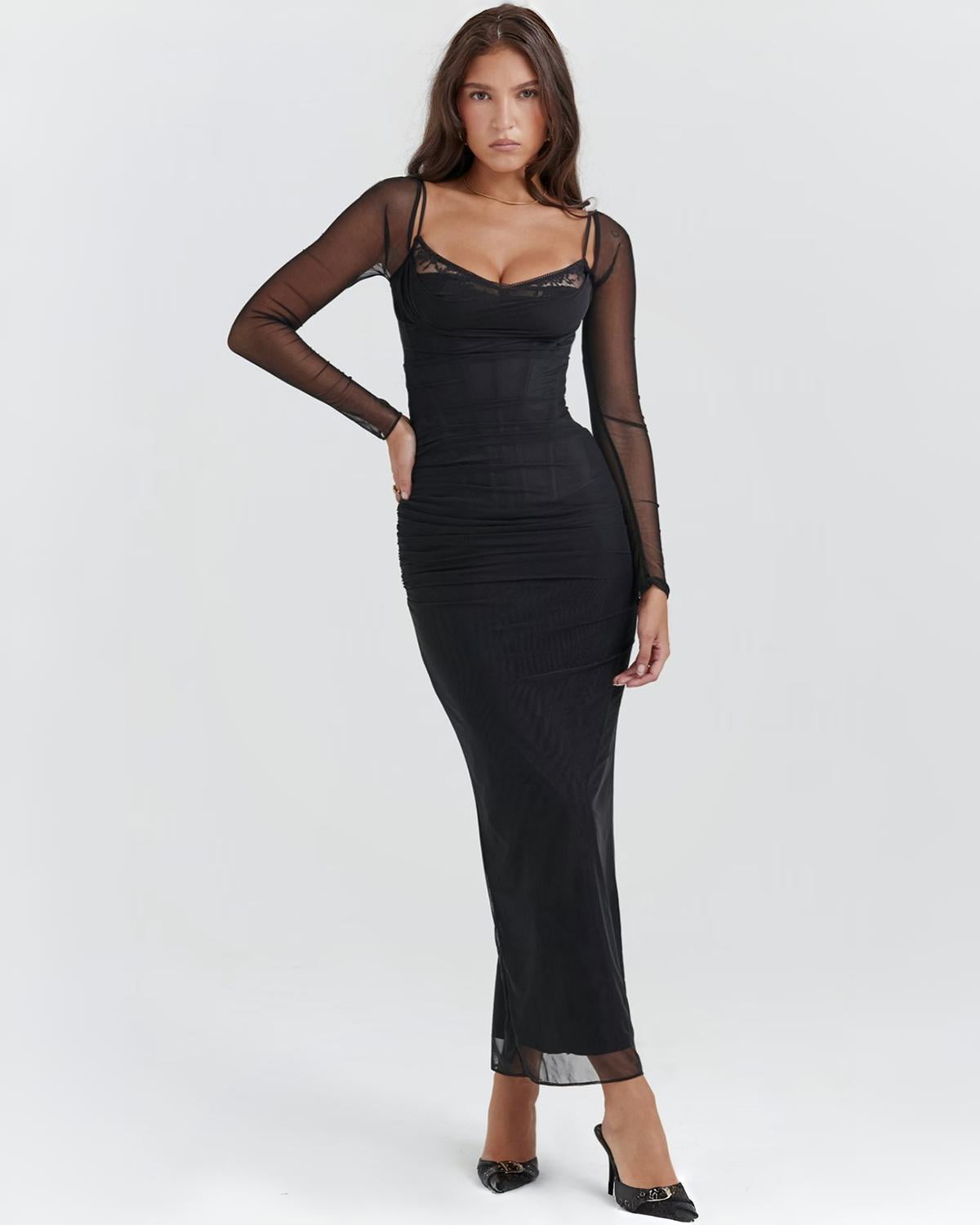 Linnea - Midi Klänning