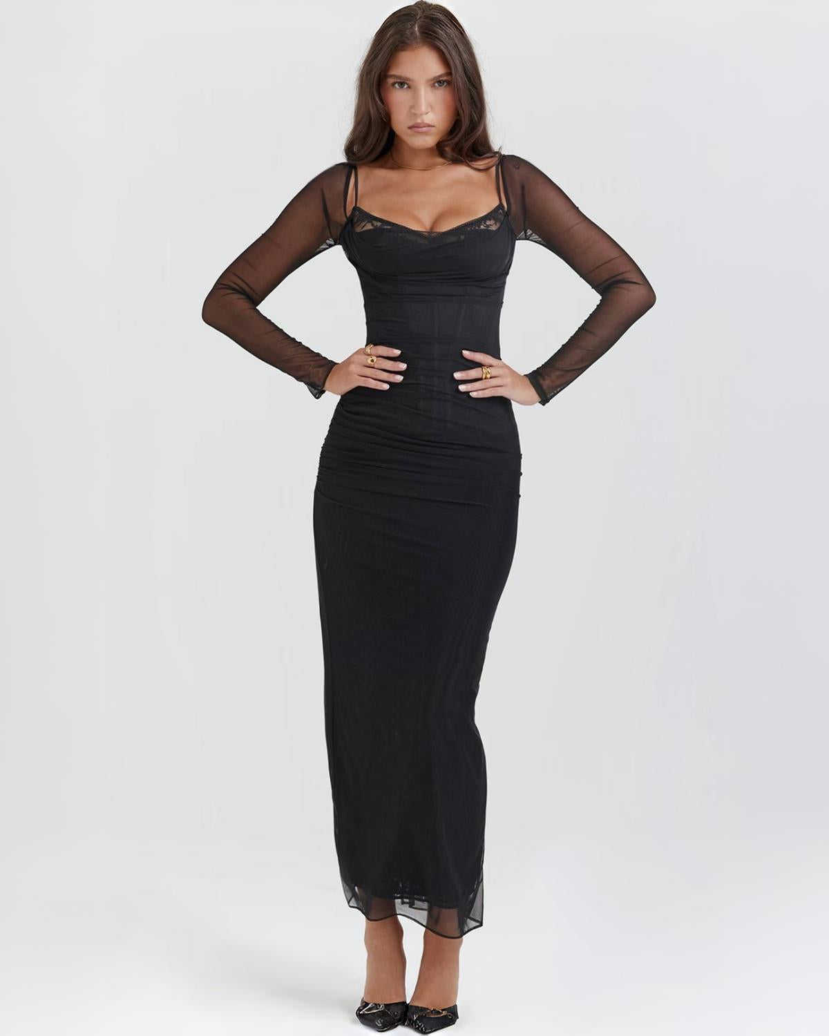 Linnea - Midi Klänning