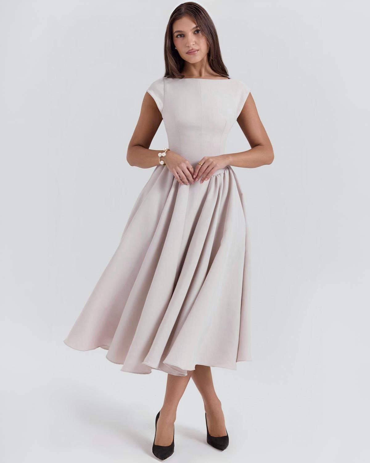 Elin - Midi Klänning