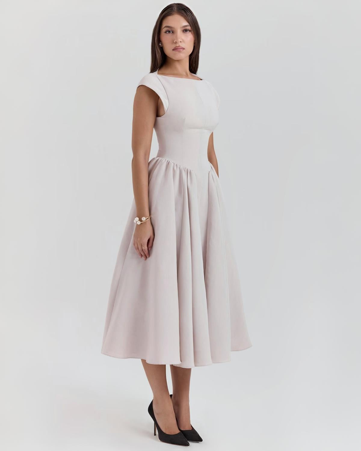 Elin - Midi Klänning