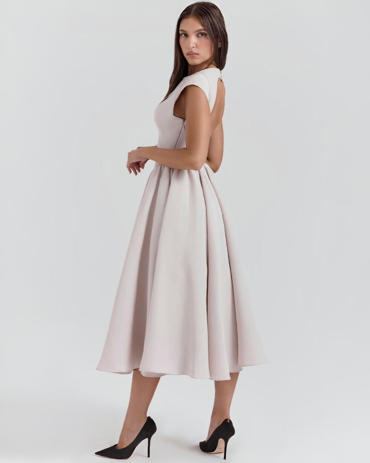 Elin - Midi Klänning