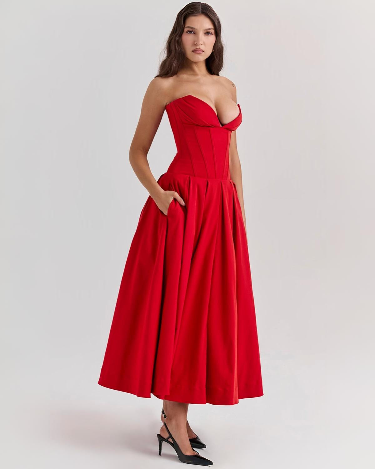 Elise - Midi Klänning