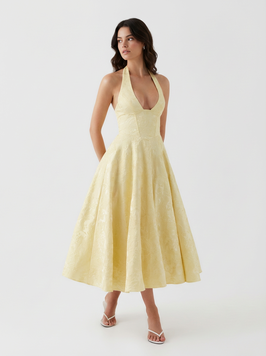 Sira – Midi Klänning