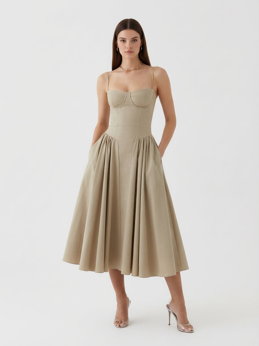 Ellia – Midi Klänning