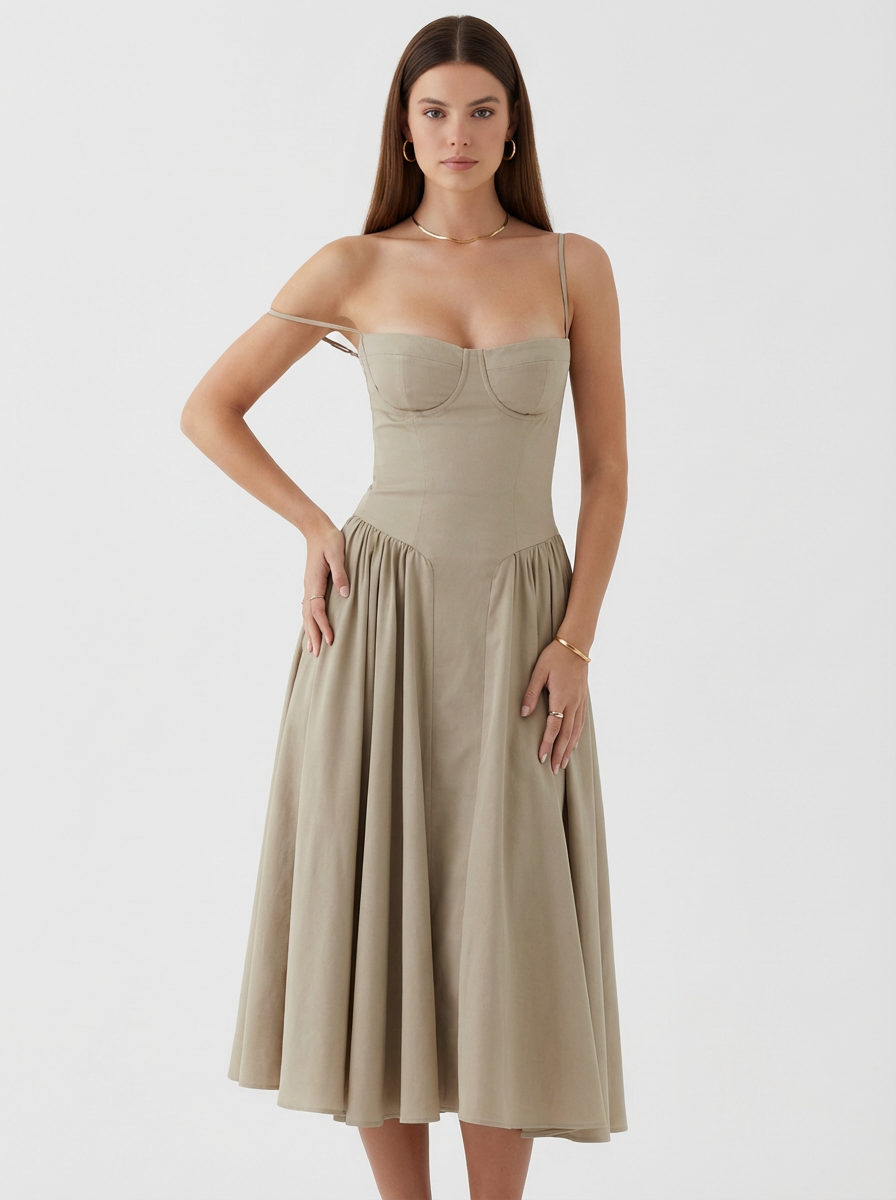 Ellia – Midi Klänning