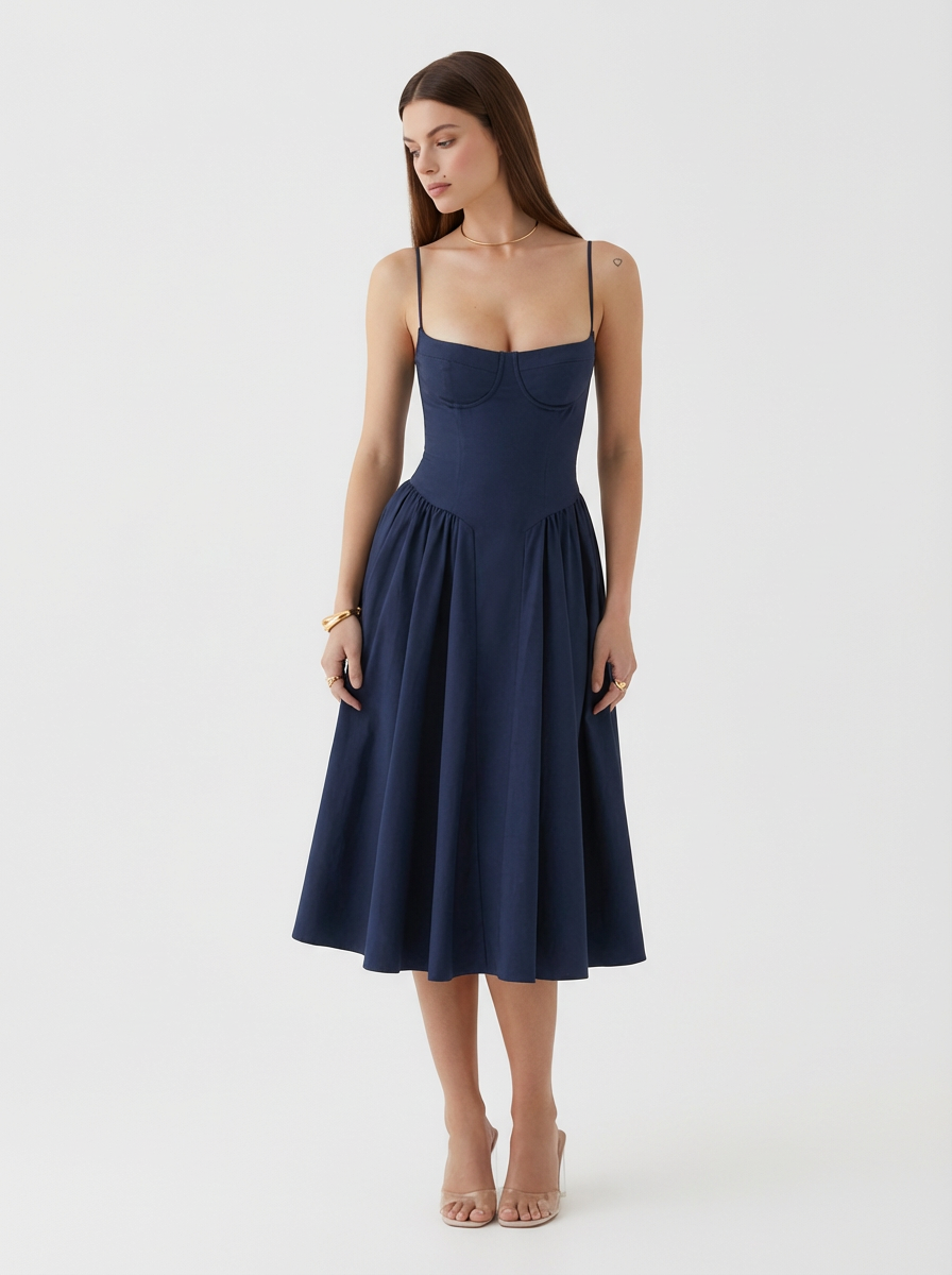 Ellia – Midi Klänning