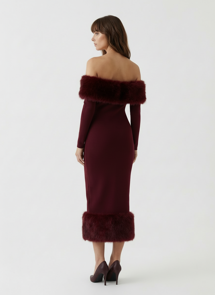 Elvina – Midi Klänning