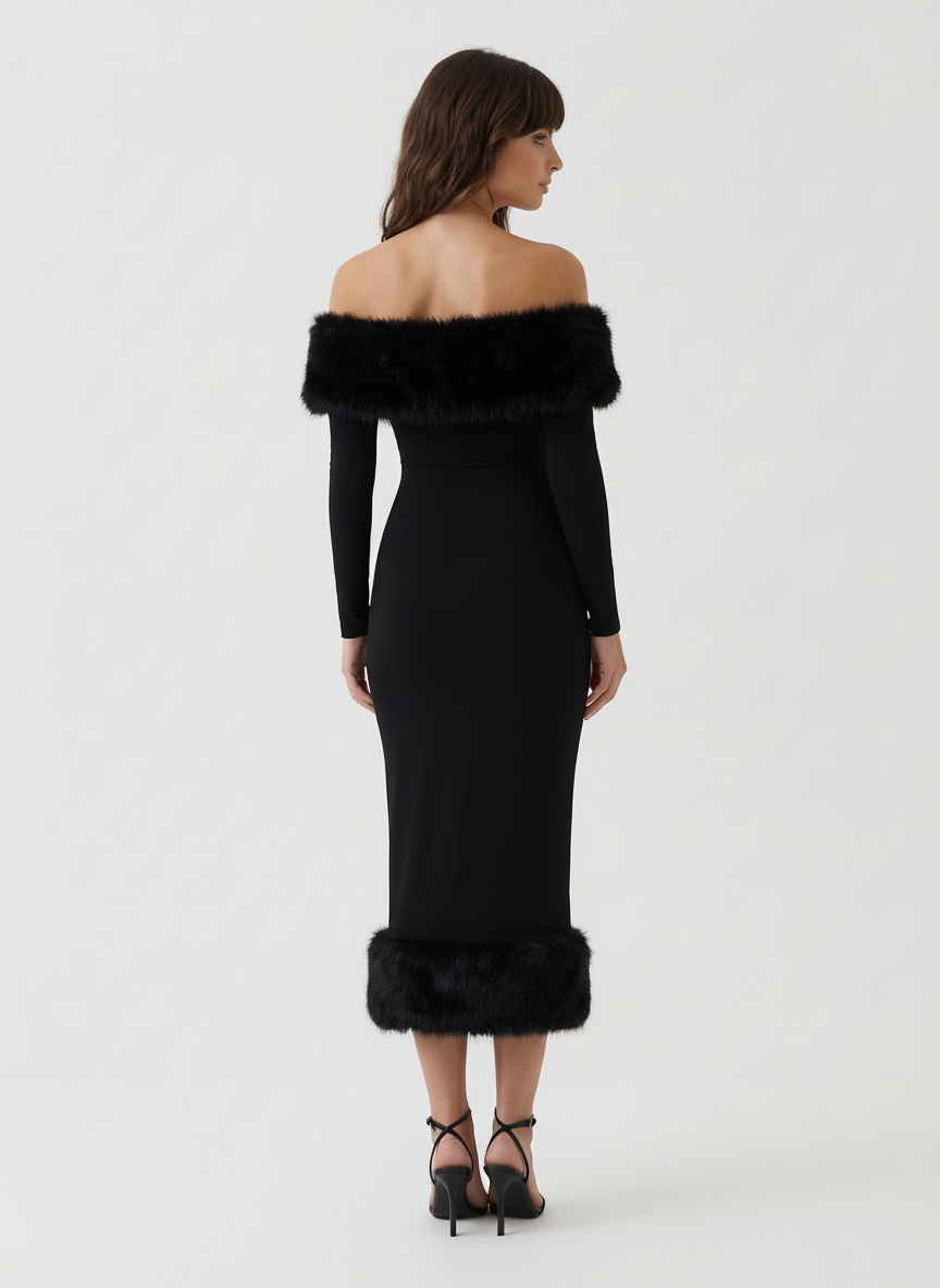 Elvina – Midi Klänning