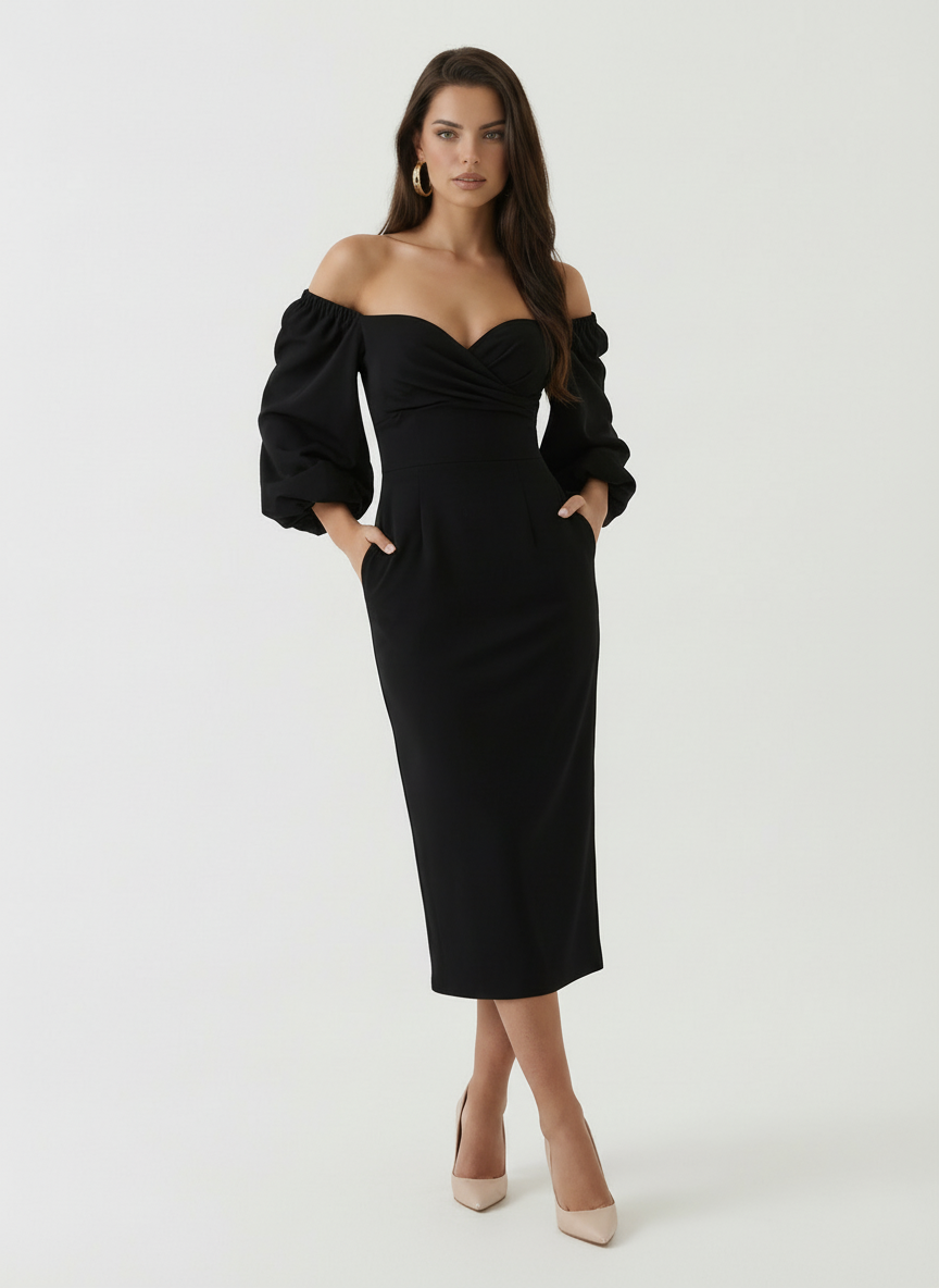 Mathilda – Midi Klänning